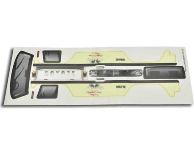 Coyote Pup Sticker Set: MSA-1E