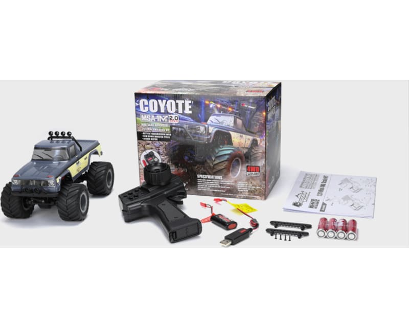 Msa-1mt 2.0 Spec Coyote 4WD 1/24 RTR with Battery & Charger