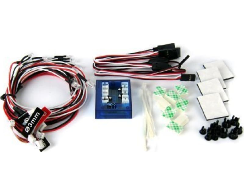 Led Lighting Kit for Cars and Trucks 1:10th Scale and Smaller.