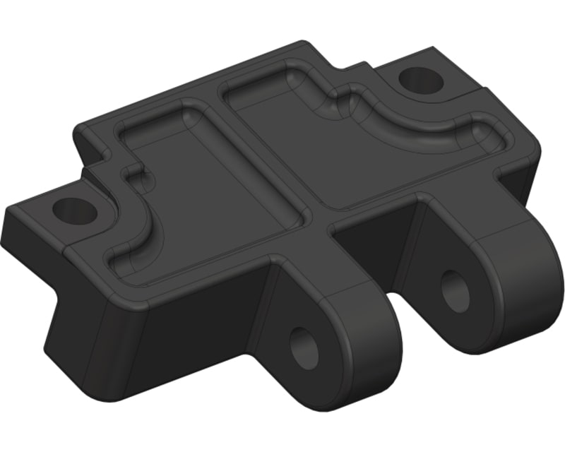 Gearbox Brace Mount a - Rear - Composite - 1 Pc: Dementor, Krono