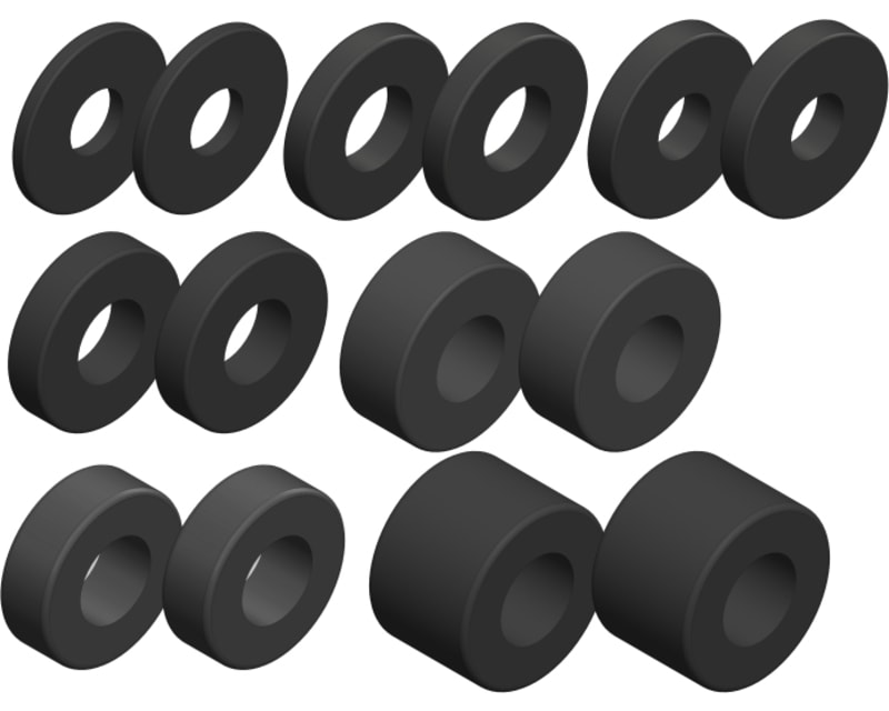 Tap to zoom Suspension Arm Shim - Composite - 1 Set: Dementor, Kronos, Pytho