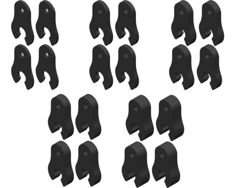 Caster Clips Set - 1 to 4.5mm - 1 Set: Dementor Kronos Python