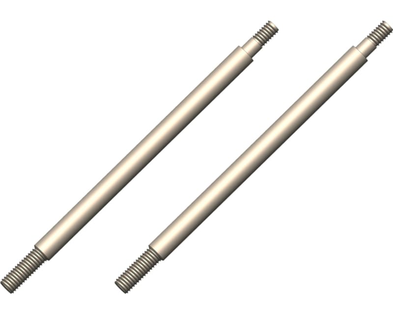 Shock Shaft - 61mm - Front - Steel - 2 Pcs: Dementor, Kronos, Sh