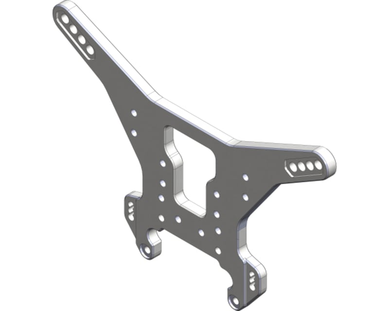 Shock Tower - 5mm - Aluminum - Rear - 1 Pc: Dementor Kronos Sh