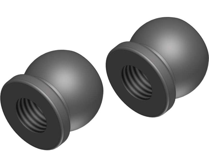 Tap to zoom Threaded Ball - 6mm - Steel - 2 Pcs: Dementor, Kronos, Python, S