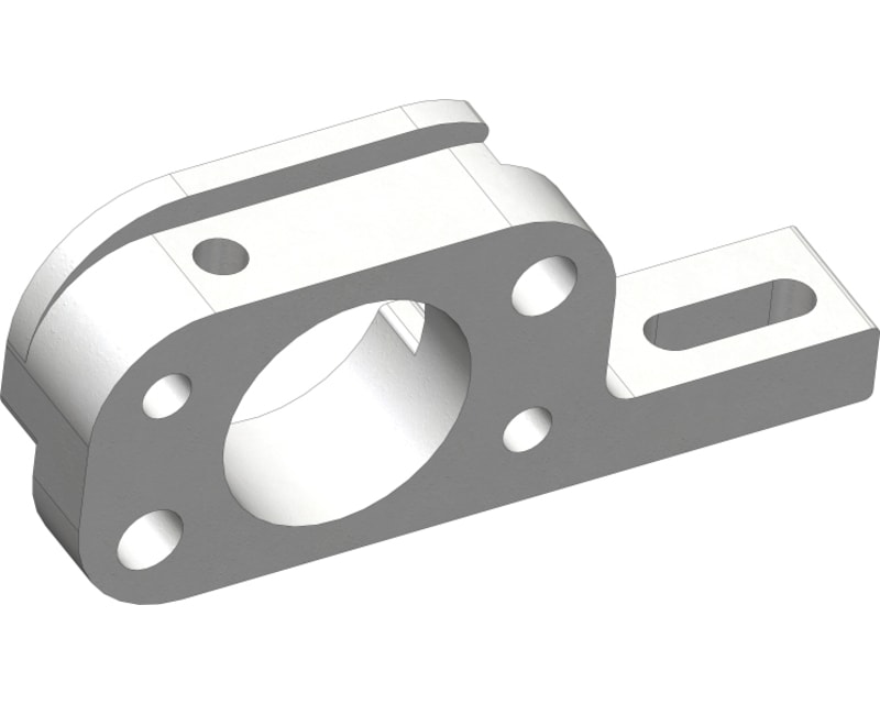 Motor Mount - Aluminum - 1 Pc: Dementor Kronos Python Shogun