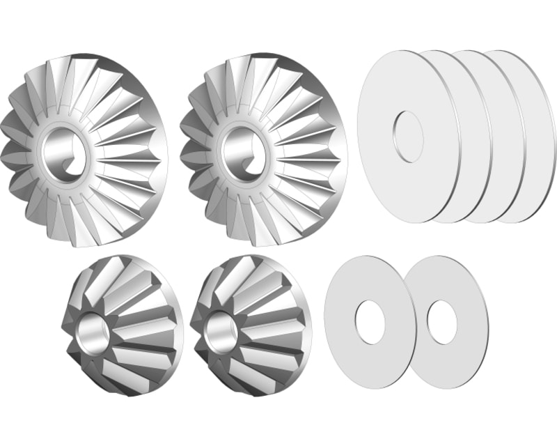 Tap to zoom Planetary Differential Gears - Steel - 1 Set: Dementor Kronos