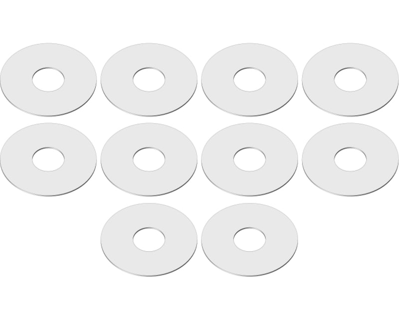 Shim Rings - 6x11x0.2mm - Steel - 10 pieces: Dementor Kronos Pyt