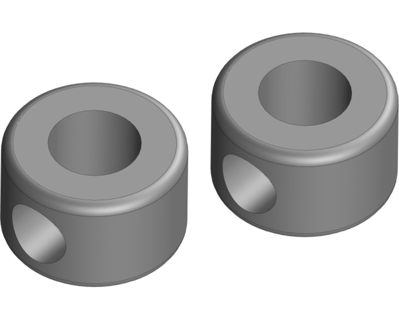 Tap to zoom Collar - for Anti-Roll Bar - Aluminum - 2 Pcs: Dementor, Kronos,