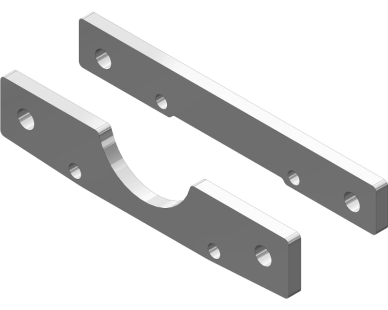 Suspension Arm Mount - Rear - Aluminum - 1 Set: Dementor Kronos