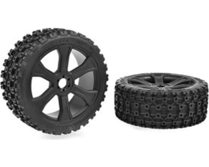 Asuga XLr Off-Road Low Profile Tires Glued On Black 1 Pair