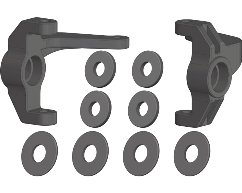Steering Block - Left/Right - Composite - 1 Set: Mammoth, Moxoo,