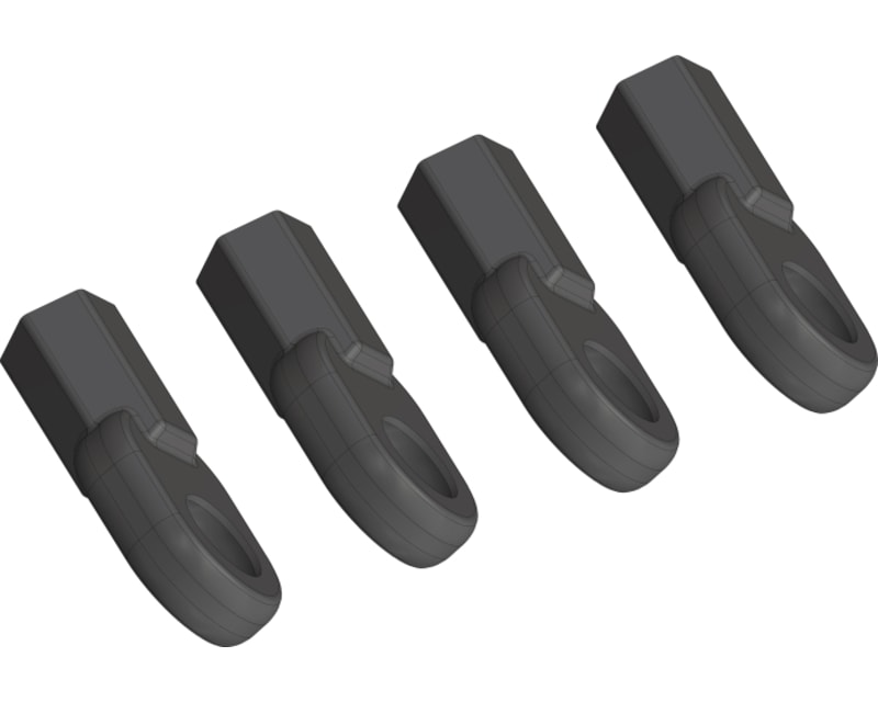 Ball End - 5.8mm - Composite - 4 Pcs: Mammoth, Moxoo, Triton