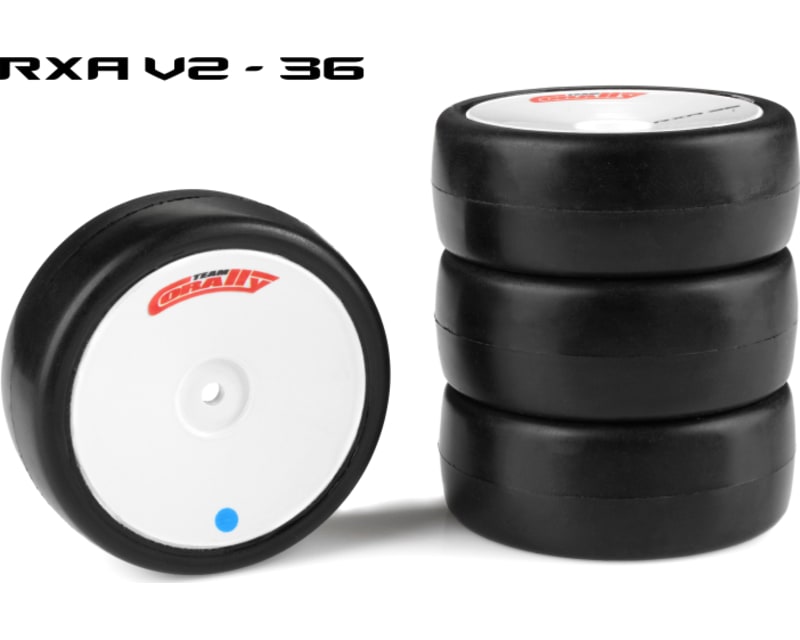Tap to zoom Attack Receivera V2 Rubber Tires for 1:10 Ep Touring 36 Shore
