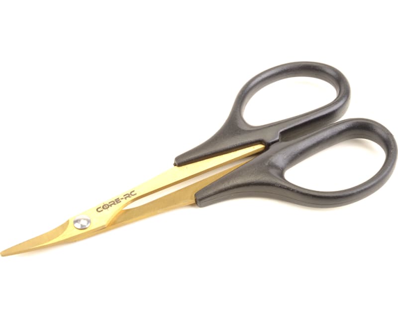 Core RC- Curved Body Scissors - Ti Nitride Coated