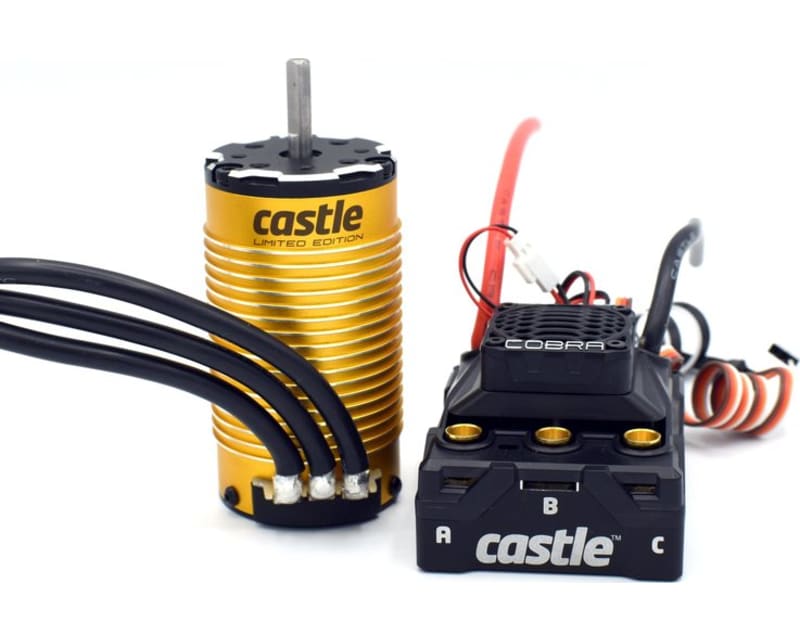 cobra 8 25.2v esc with limited edition gold 1515-2200kv v2 senso