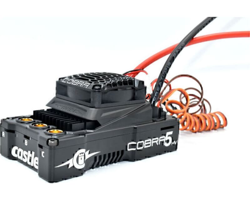 Tap to zoom Cobra 5 Hv 12s 50.4v Esc 20a Peak Bec
