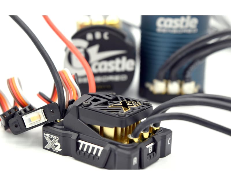 Mamba Microx2 16.8v Waterproof Sensored ESC w1406-1900kv Combo