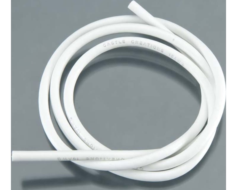 Wire 36 Inch 10 Awg White