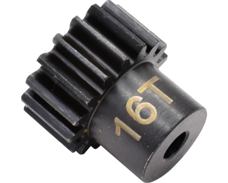 Tap to zoom 16t 32p Hardened Steel Pinion Gear 1/8 Bore