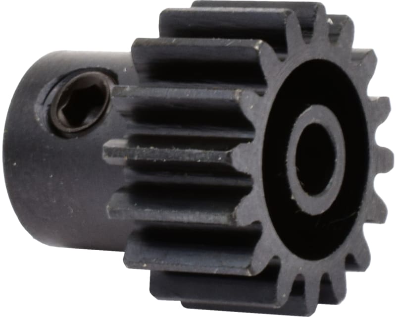 Tap to zoom 16t 32p Hardened Steel Pinion Gear 1/8 Bore