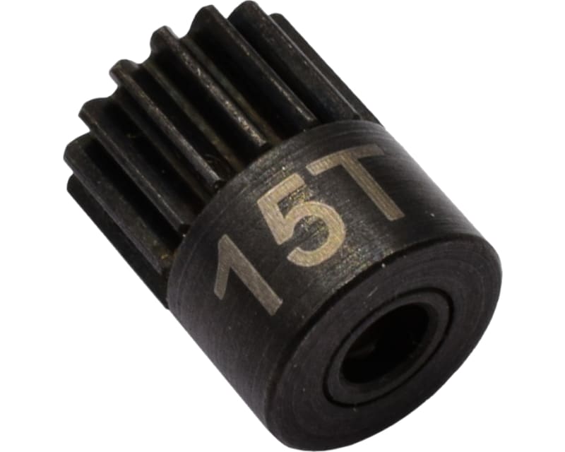 15t 48p Hardened Steel Pinion Gear 1/8 Bore