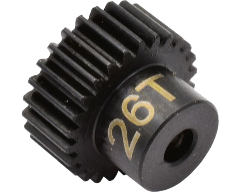 26t 48p Hardened Steel Pinion Gear 1/8 Bore