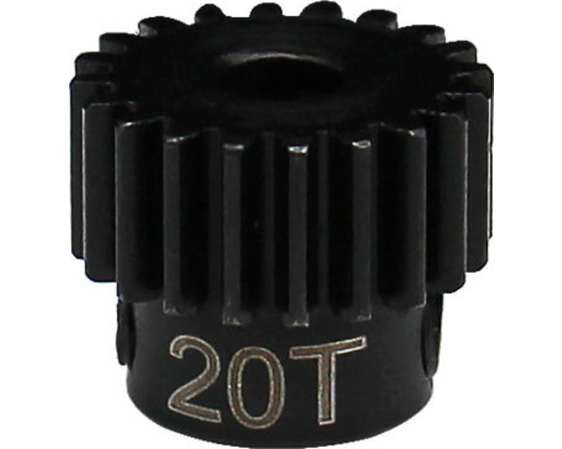 20t 0.5 Mod Hardened Steel Pinion Gear 1/8 Bore