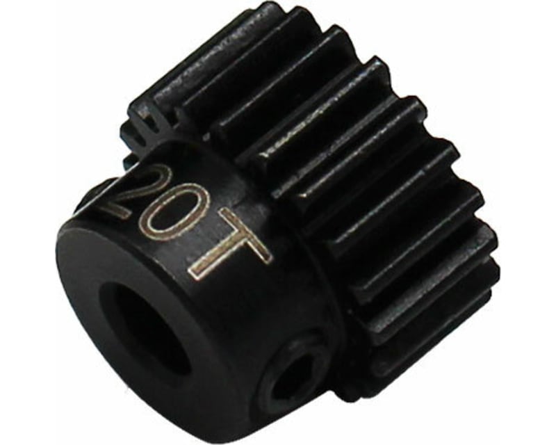 20t 0.5 Mod Hardened Steel Pinion Gear 1/8 Bore