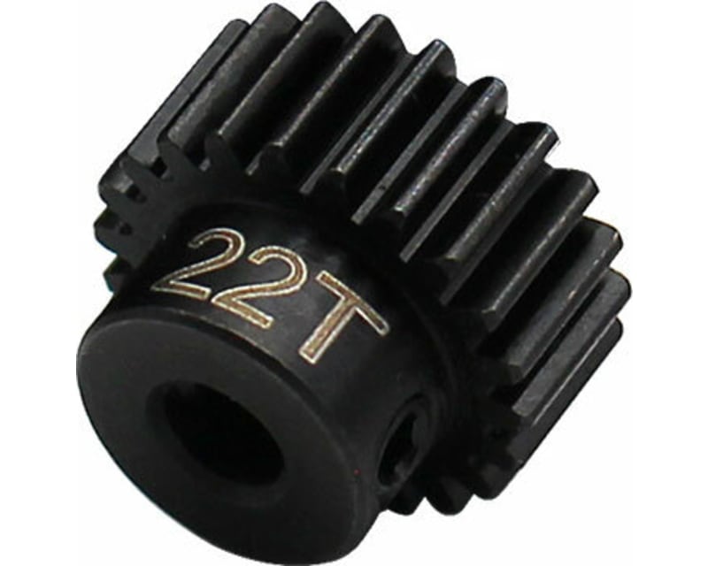 22t 0.5 Mod Hardened Steel Pinion Gear 1/8 Bore