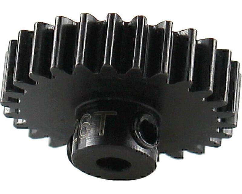 Short 32p Steel Pinion Gear 26t 1/8 inch bore