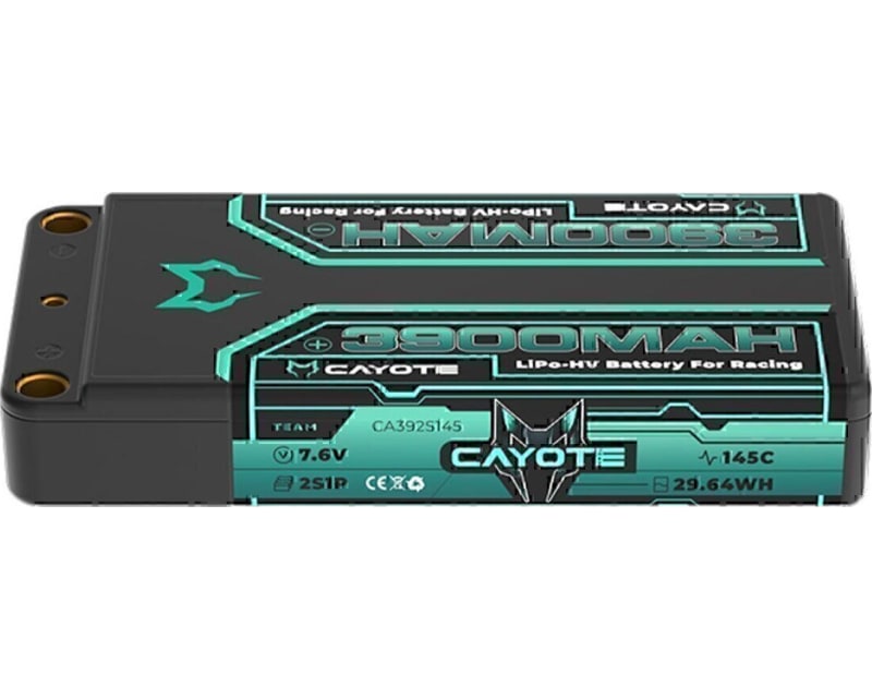 2s 145c Lcg Shorty Lihv Battery (7.6v/3900mah)