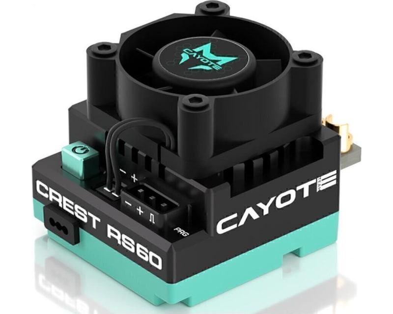 Tap to zoom Crest Rs60 1/10 Stock 60a Sensored brushless Competition Esc