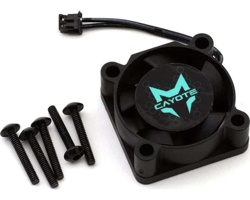 Tap to zoom Crest Rs60/Rs80 25x25x10mm Esc Cooling Fan (Black/Aurora Green)
