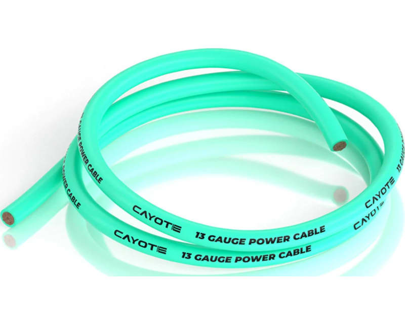 Tap to zoom Thin-Wall Silicone Wire (Aurora Green) (1 Meter) (13awg)