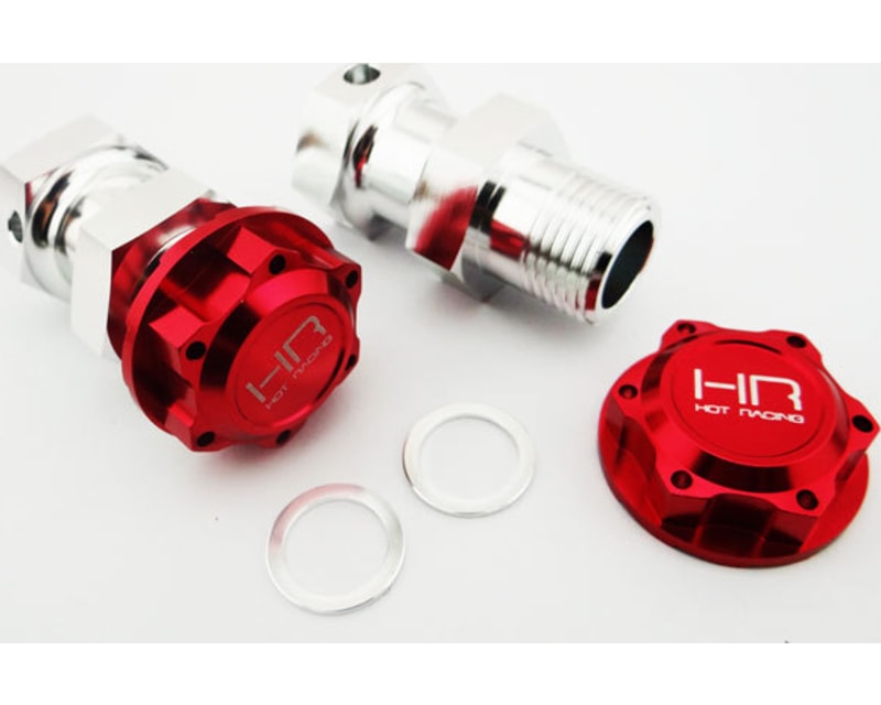 Tap to zoom Aluminum Wheels Hex Extensions - Losi 5ive-T WRC DBXL