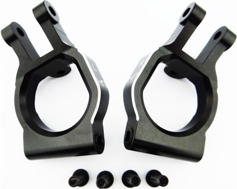 Aluminum Spindle Carrier Caster Block Set: Losi Desert Buggy XL