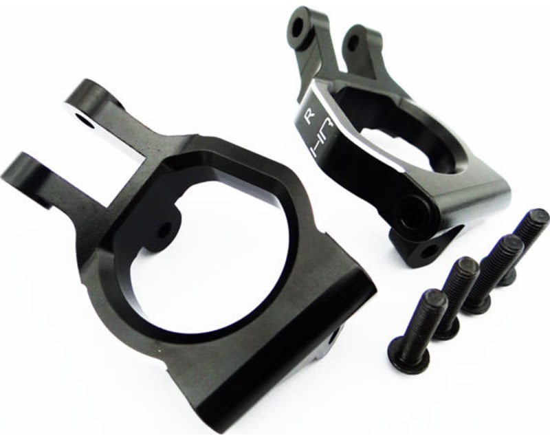 Aluminum Spindle Carrier Caster Block Set: Losi Desert Buggy XL