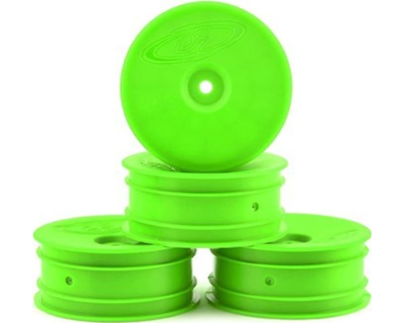 Speedline Buggy Wheels for B6.1 / RB6 / Front / Green / 4 pieces
