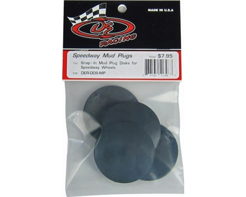 DER-DOS-MP Speedway Mud Plugs for Speedway SC Wheels