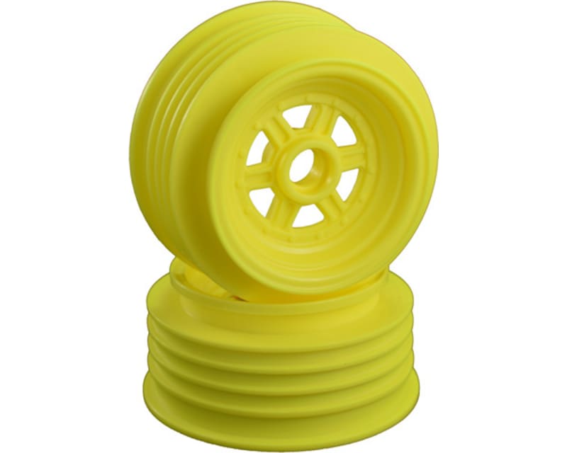 Gambler Front Wheels for 3/8 Bearing/Custom Works/ GFRP /Yellow