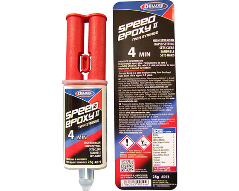 Tap to zoom Speed Epoxy II Syringe 28g 4 minute