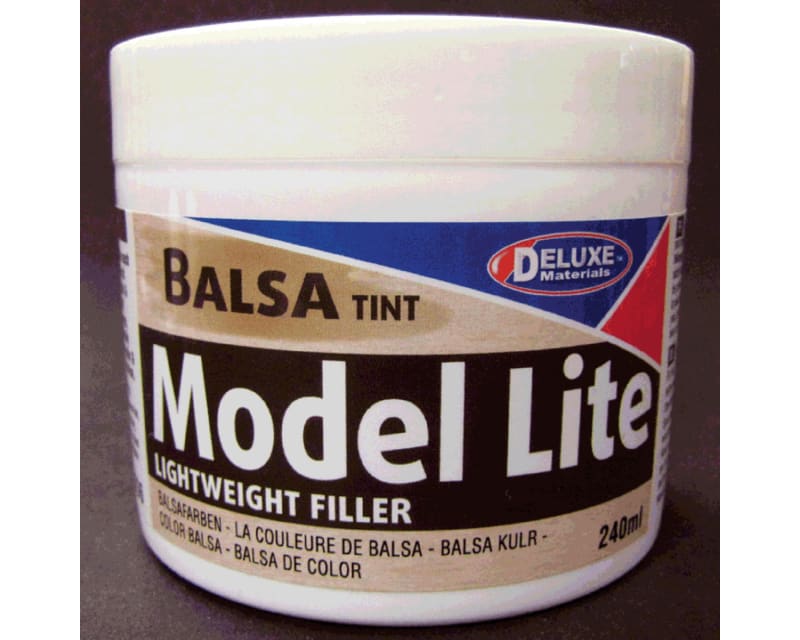 Model Lite Balsa Filler Balsa Brown: 240cc