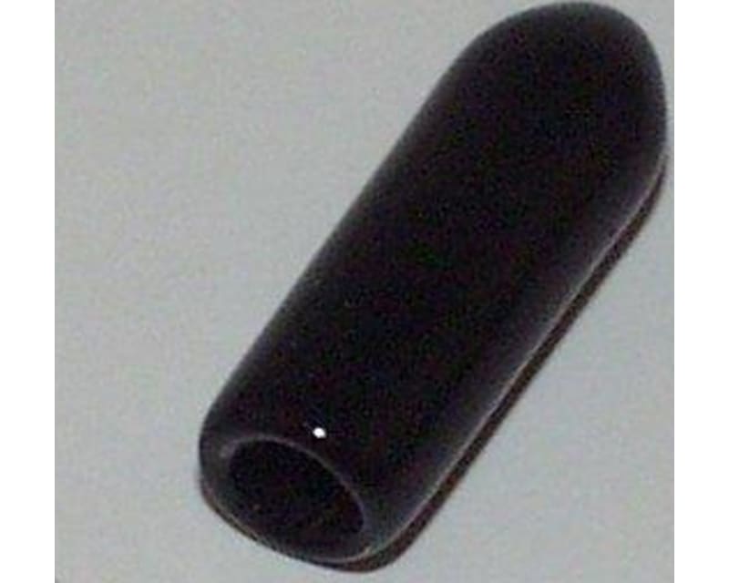 Black rubber antenna tip