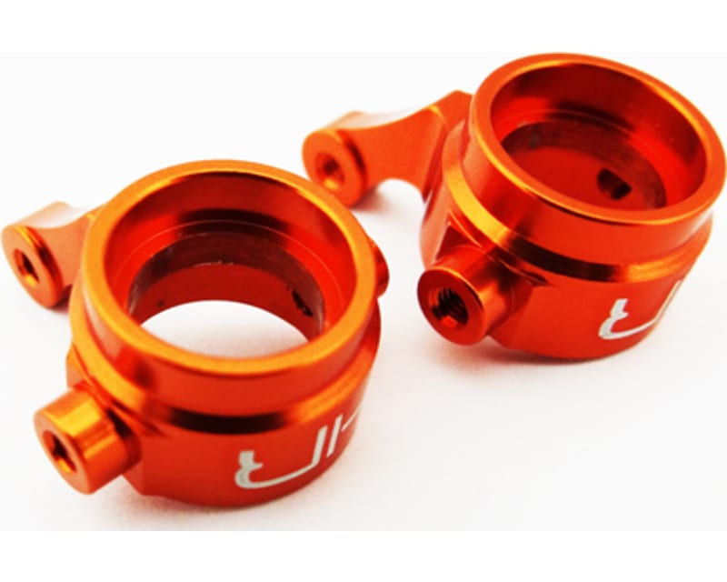 Tap to zoom Aluminum Front Steering Knuckles - Dromida 1/18