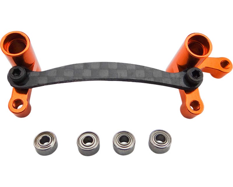 Aluminum and Carbon Fiber Steering System (Brushed) - Bx Mt Sc 4