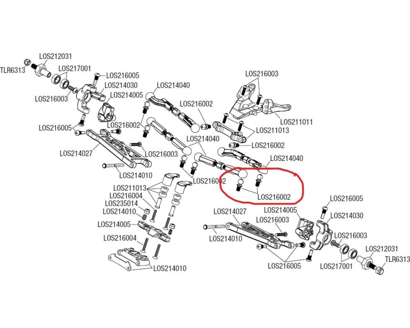 stainless Steel Ball Stud Mini-T2 JRX2 JRXT Drag