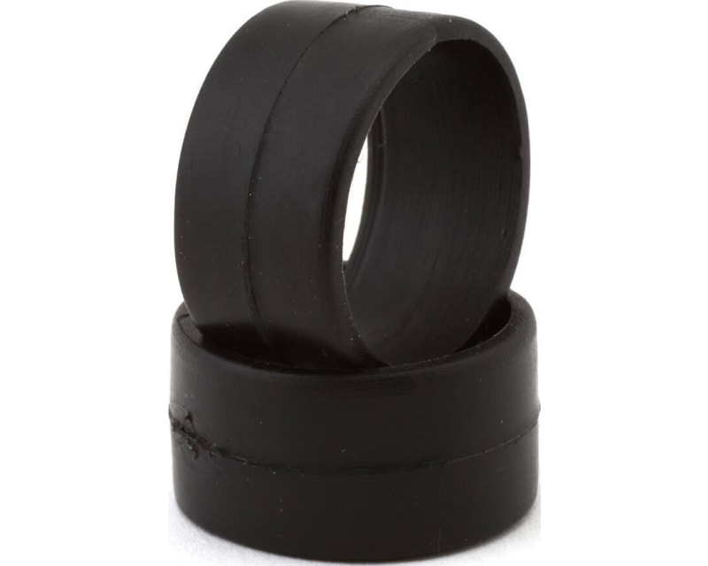 1/28 Front Slick Rubber Touring Tires (2) (Medium Soft)