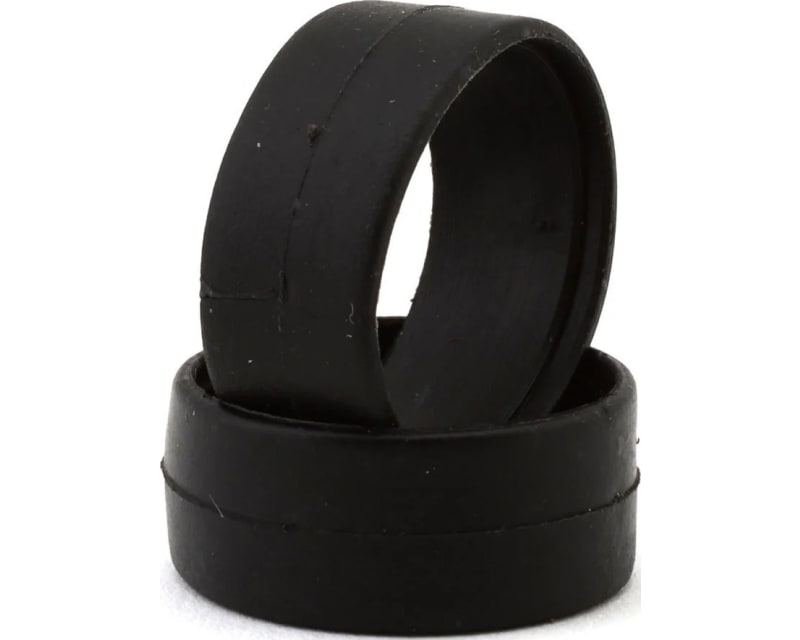 1/28 Front Slick Rubber Touring Tires (2) (Medium)