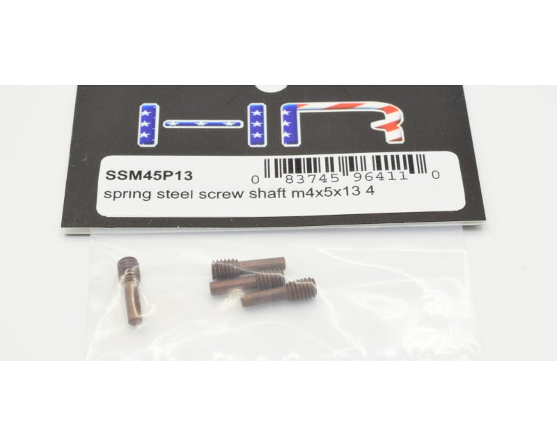 M4x2.5x13mm Spring Steel Screw Shaft (4)